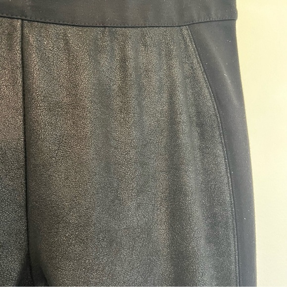 Joe Fresh Faux Leather Pull on Pants - Women's Size Large - Picture 3 of 5